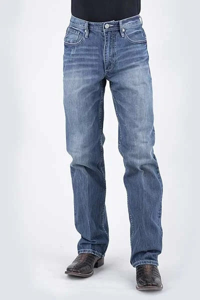 Stetson 1520 Straight Leg Fit (Light Wash) - Men's Jeans