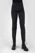 Stetson 915 High Rise Straight Crop (Black) - Women's Jeans