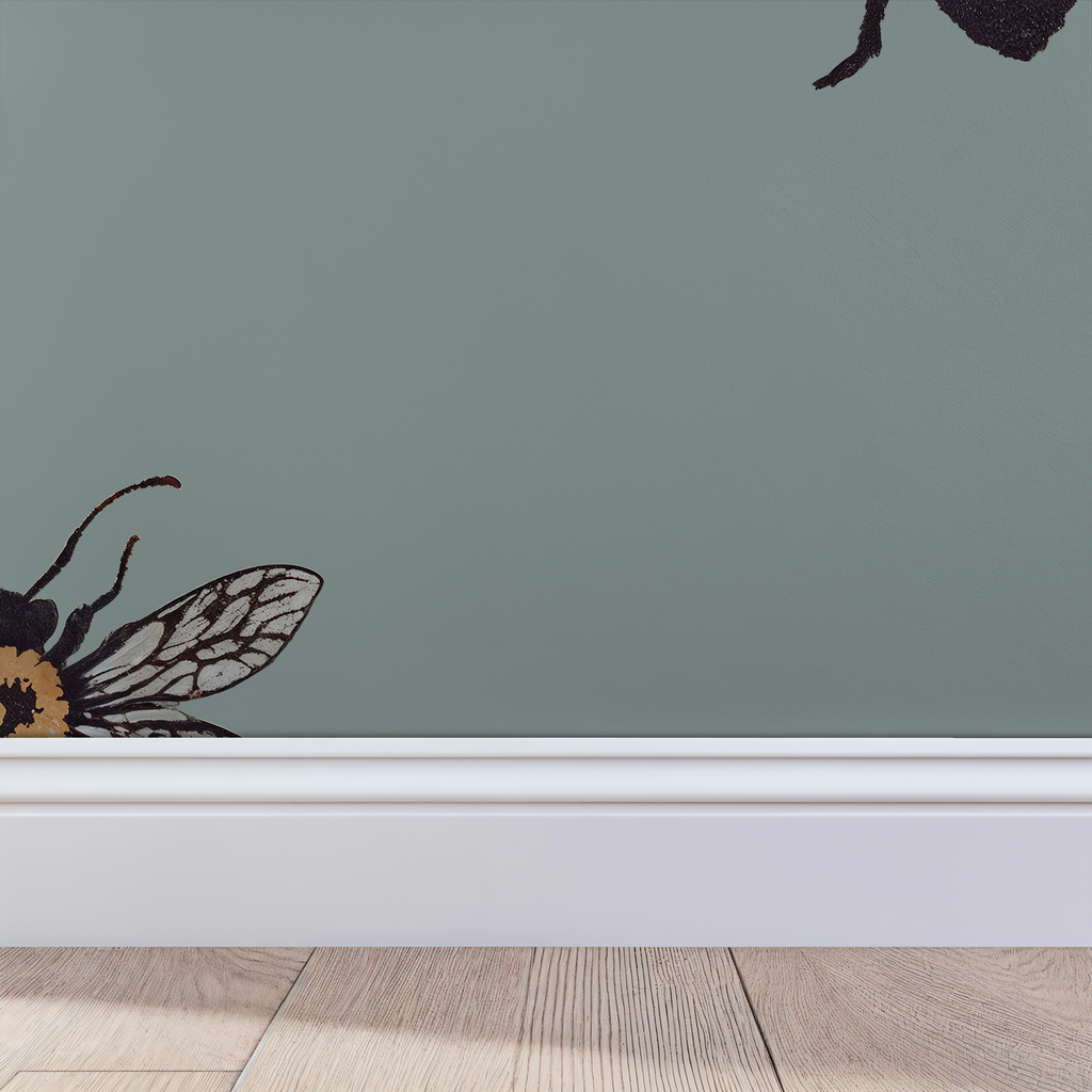 Life of Bees (Blue) Wallpaper