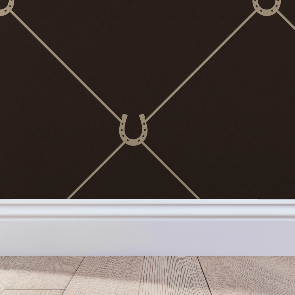 Double Diamond (Brown) Wallpaper