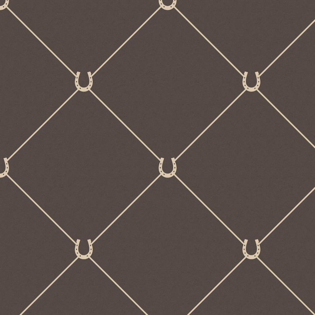 Double Diamond (Brown) Wallpaper