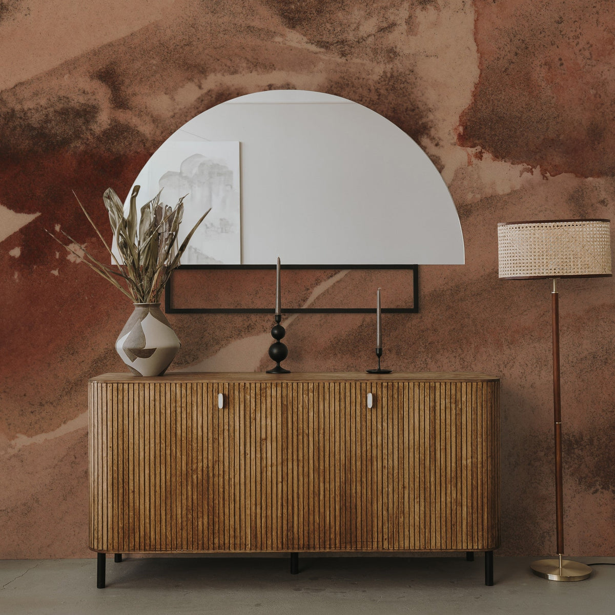 Bordeaux Wallpaper - 8 FT H X 66.5 FT W