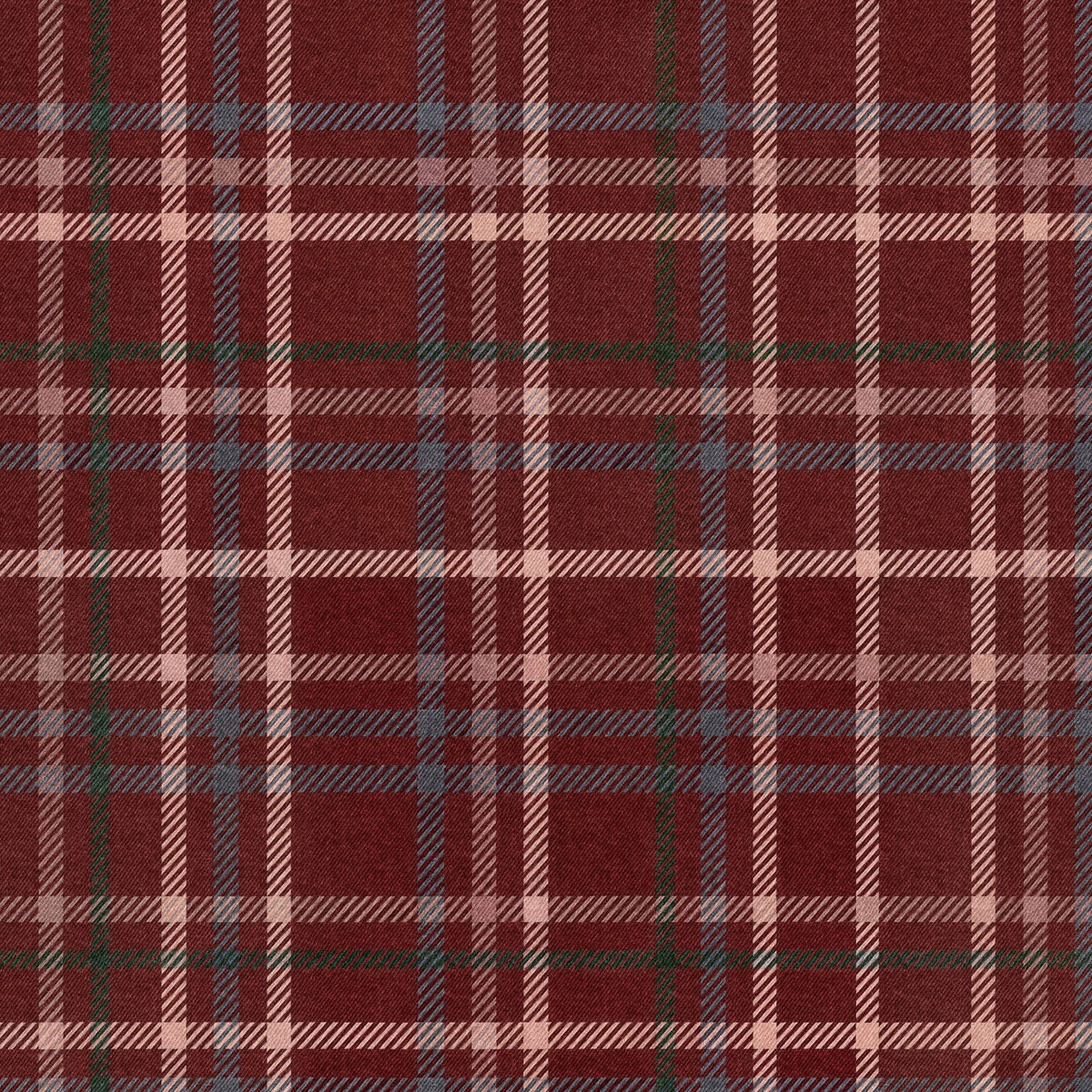 Bordeaux Plaid Wallpaper