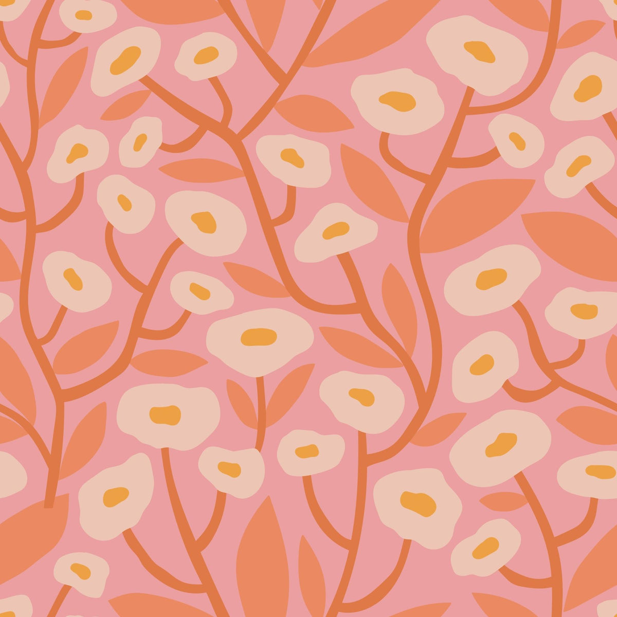 Georgia (Pink) Wallpaper