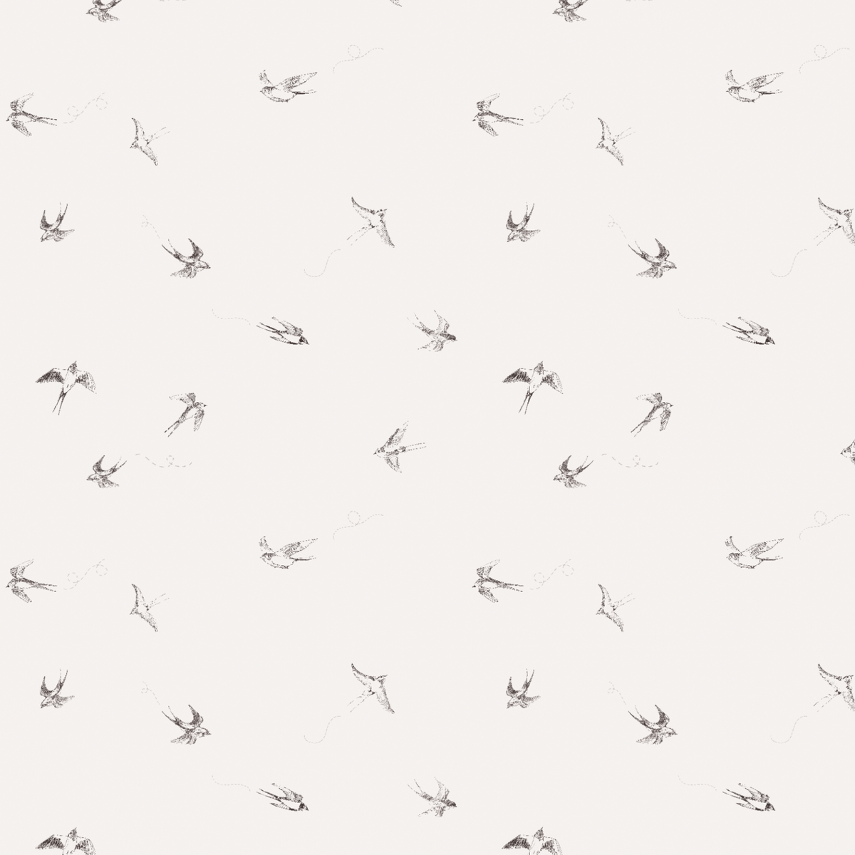 Of a Feather (Eggshell) Wallpaper