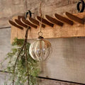 Beaded Mercury Glass 4" Ornament