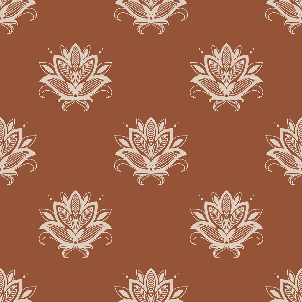 Prairie Hymn (Red) Wallpaper