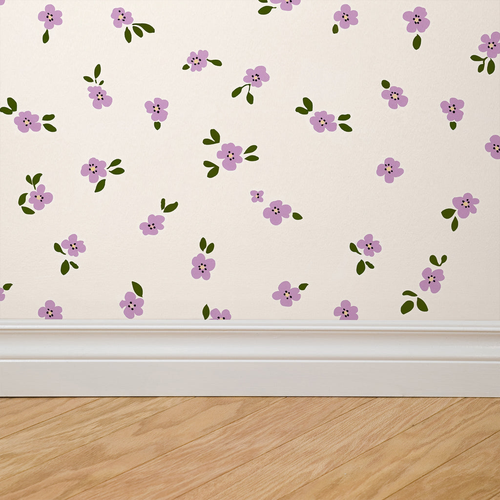 Purple Petals Wallpaper