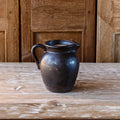 Smoked Glazed Pottery Pitcher Vase - 2 Sizes Available