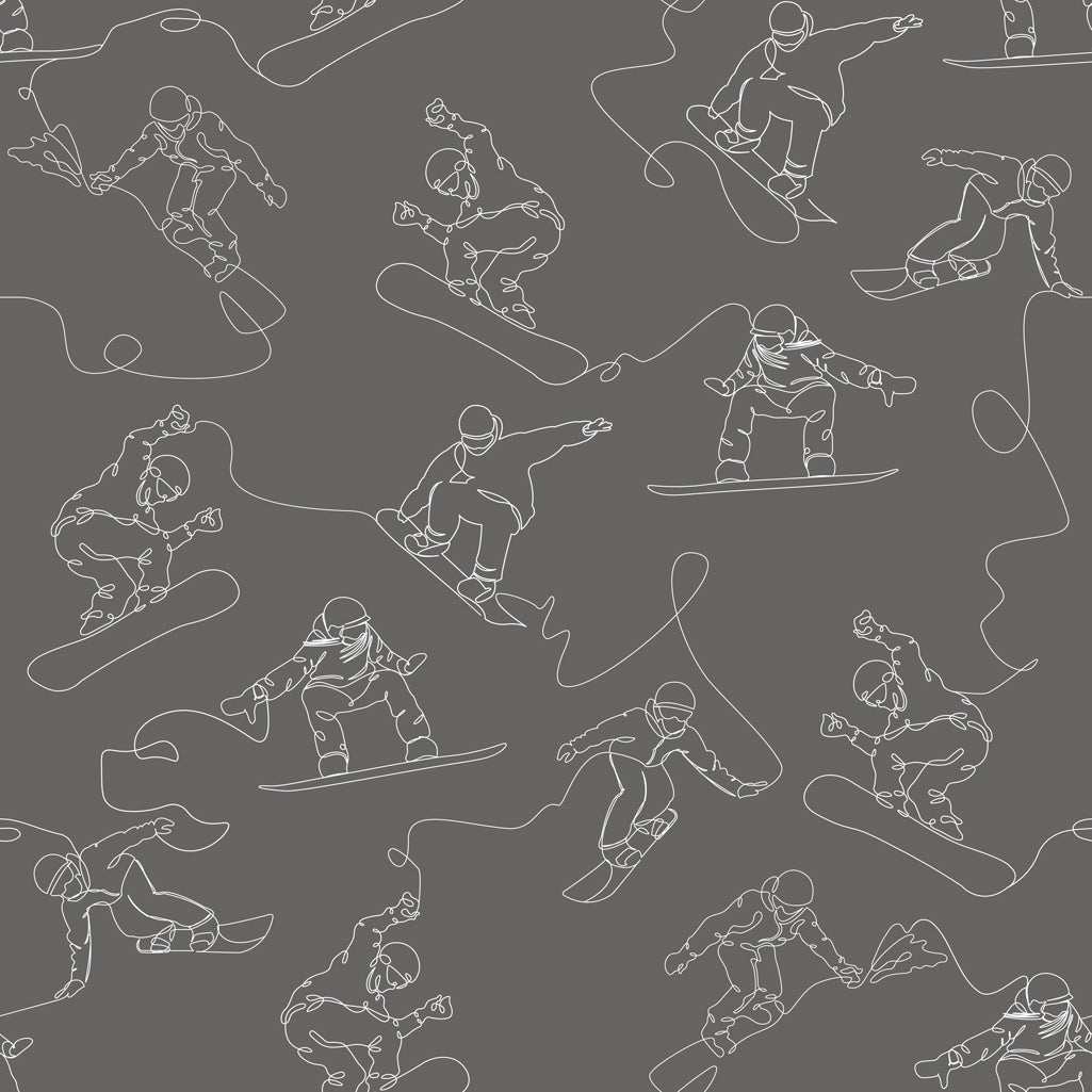 Summit (Grey) Wallpaper