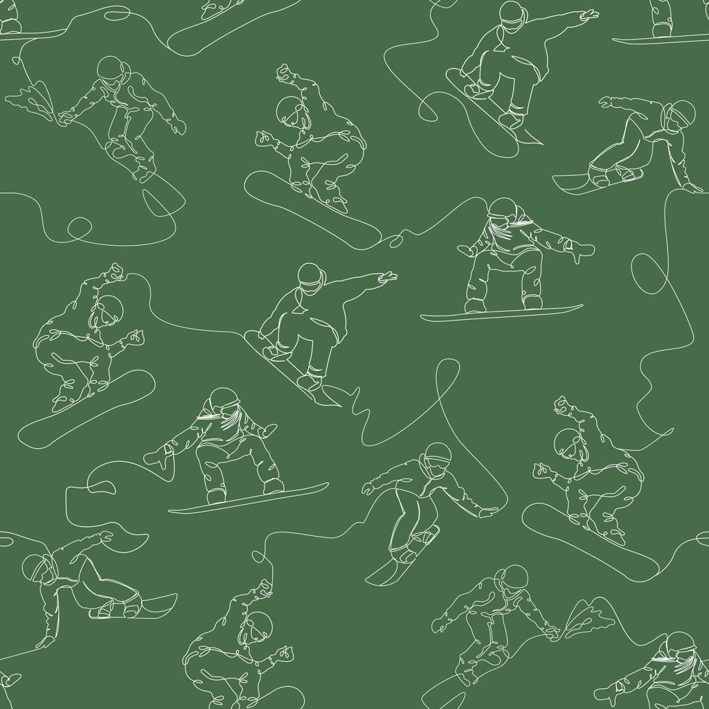 Summit (Green) Wallpaper