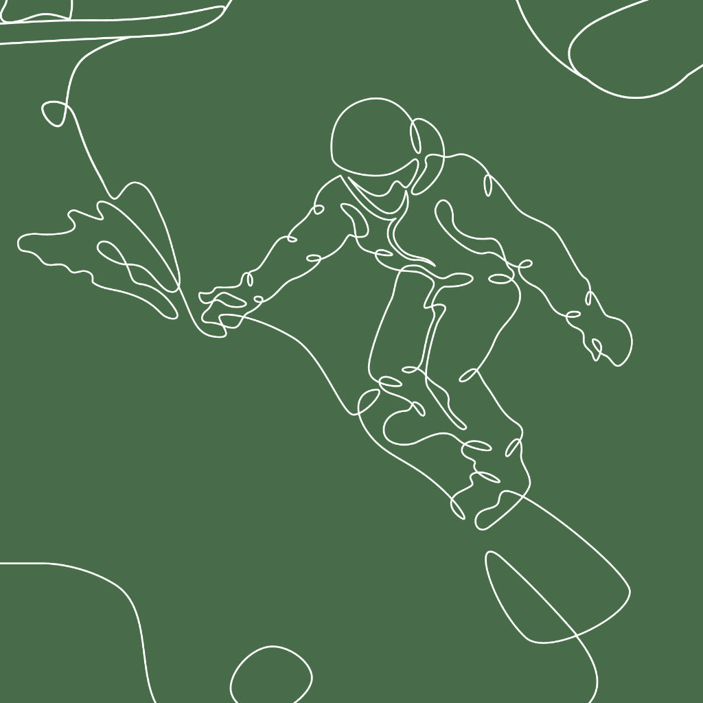 Summit (Green) Wallpaper