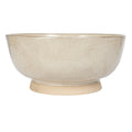 Stoneware Footed Pedestal Bowl 10" x 4.25" - Bloomingville