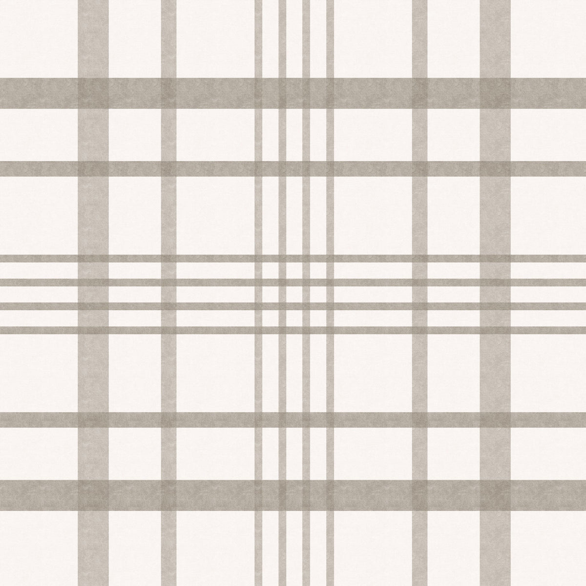 Ashford Plaid (Brown) Wallpaper