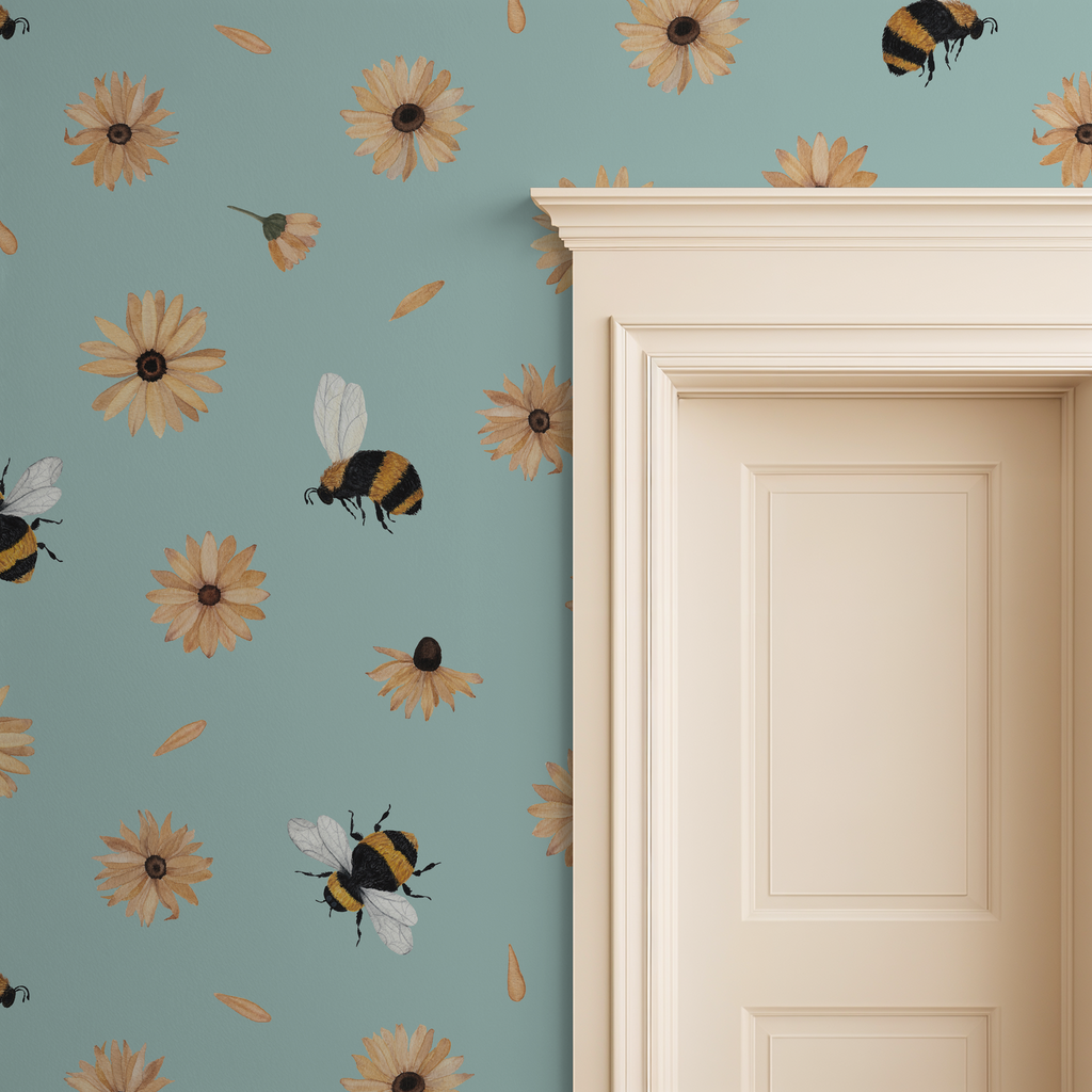 Bumble (Blue) Wallpaper