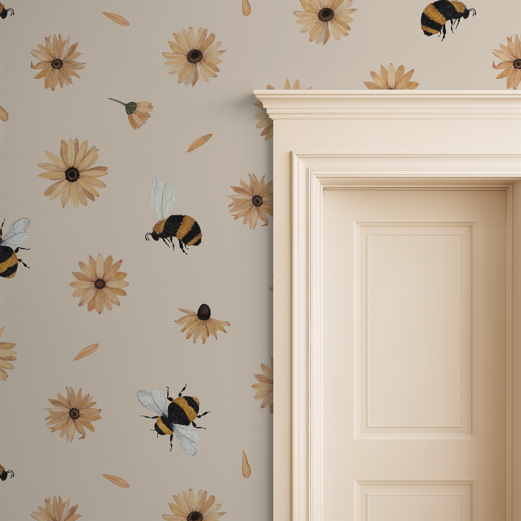 Bumble (Tan) Wallpaper