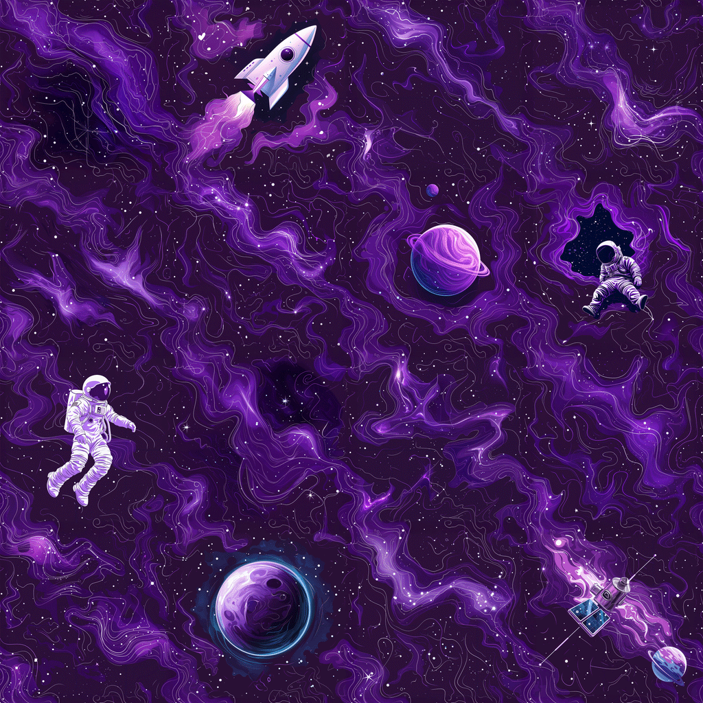 Cosmic Voyage Wallpaper