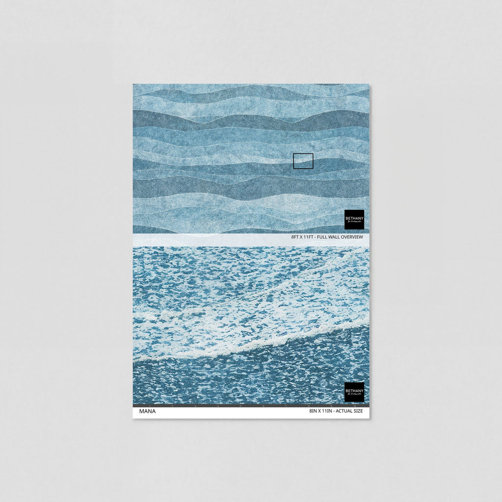 Mana Wallpaper - 10 FT H X 7.9 FT W P&S
