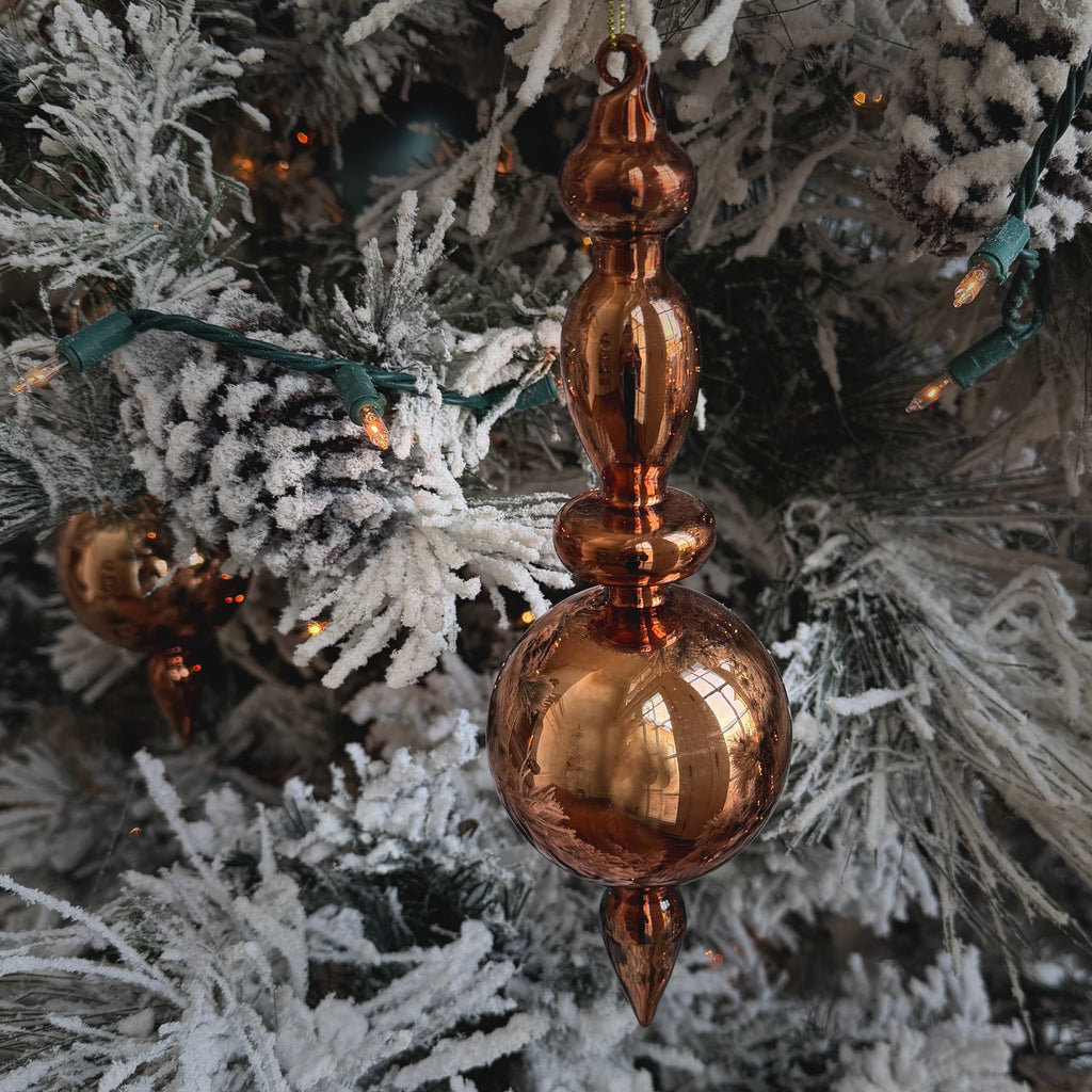 Copper Finial Ornaments | Holly J Home