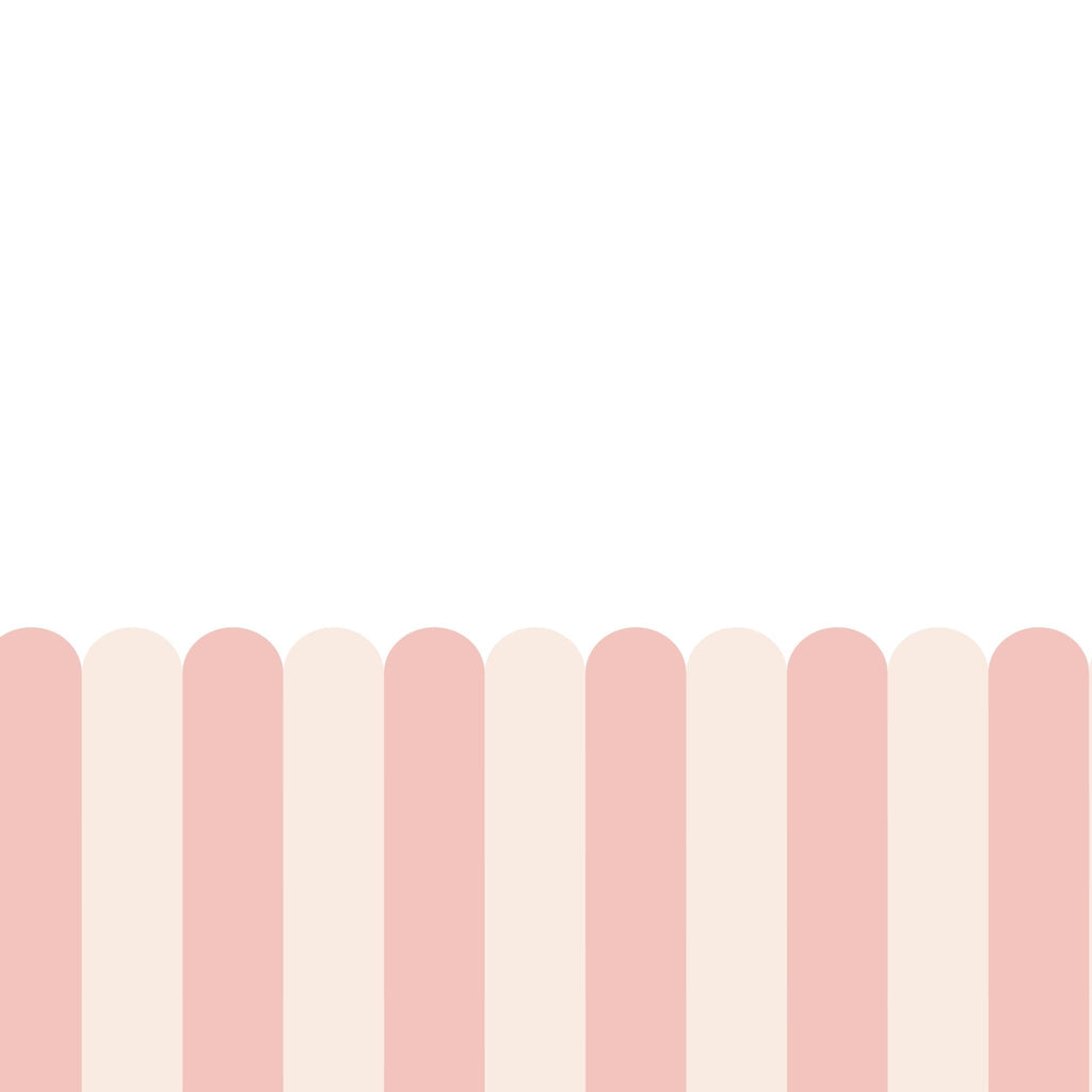 Playful Pickets (Pink) Wallpaper - 4 FT H X 50.5 FT W LUXE