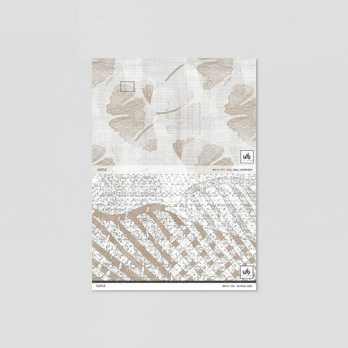 Gayle Wallpaper - 8 FT H X 45.9 FT W LUXE P&S