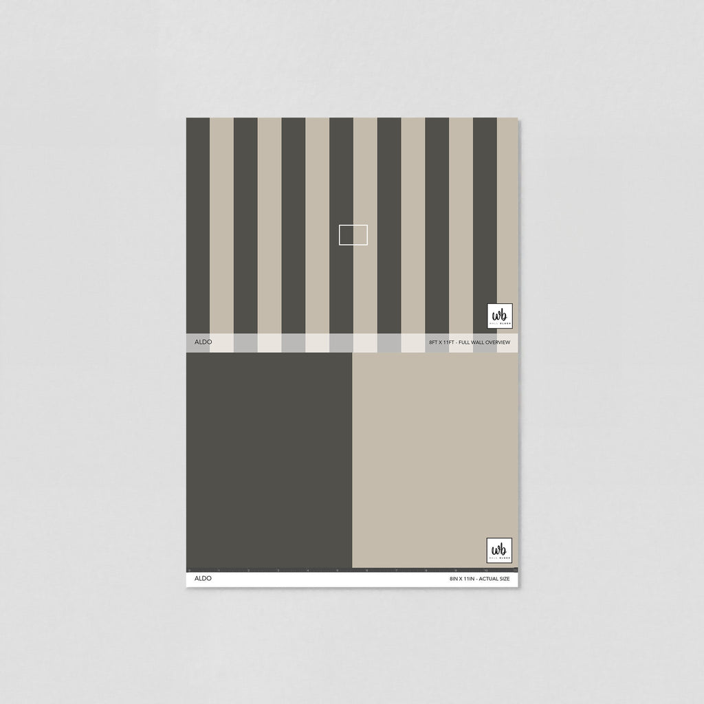 Aldo Wallpaper - 8 FT H X 36.4 FT W LUXE P&S
