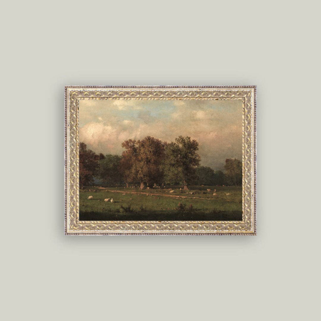 Sheep Farm in Connecticut 12x16"