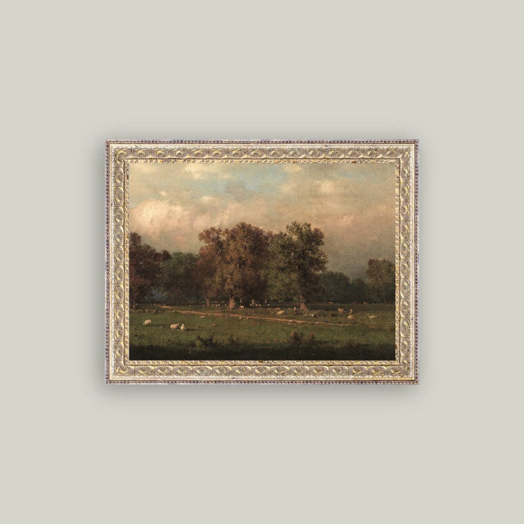 Sheep Farm in Connecticut 12x16"