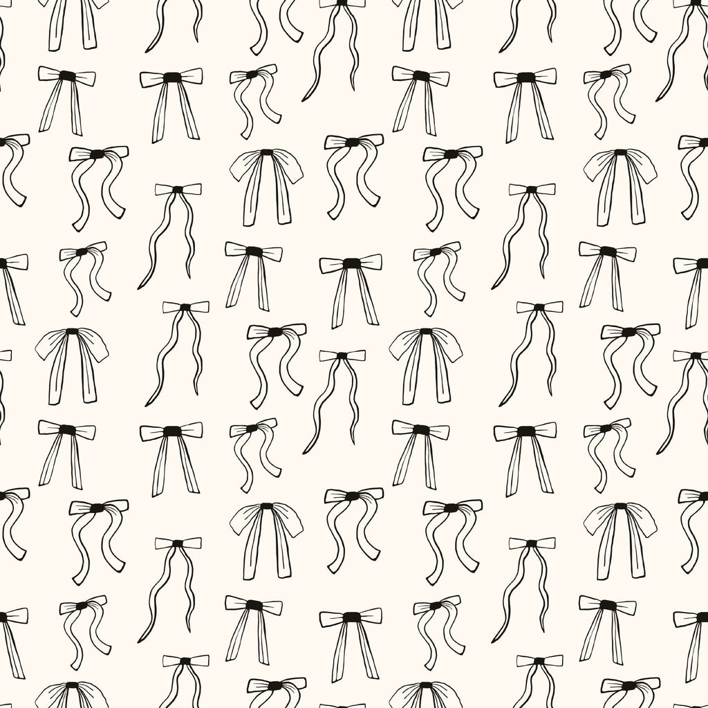 Perfectly Tied (Cream) Wallpaper