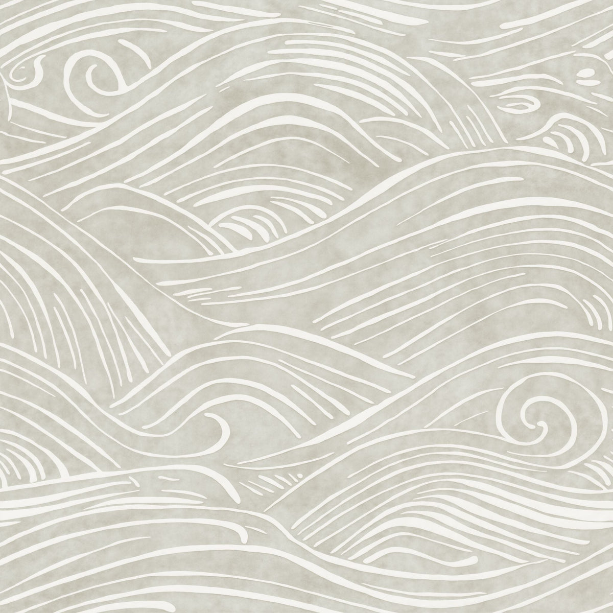 Offshore (Gray) Wallpaper - 10 FT H X 11 FT W LUXE
