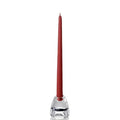 Burgundy Hand-Dipped Taper Candles - Box of 12 | Unscented