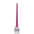 Hot Pink Hand-Dipped Taper Candles - Box of 12 | Unscented