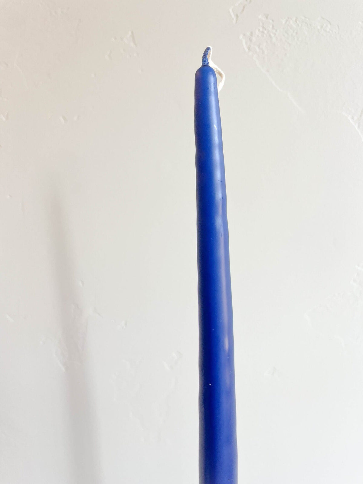 Navy Blue Hand-Dipped 15" Tapered Candle - Box of 12 - Unscented
