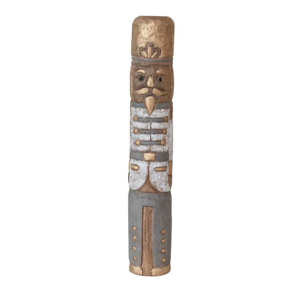 Mango wood Nutcracker Statue in 3 Sizes